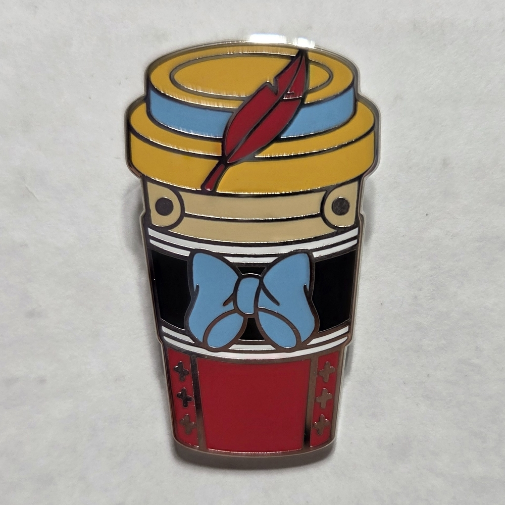 Disney Pinocchio Character Coffee Cup Pin